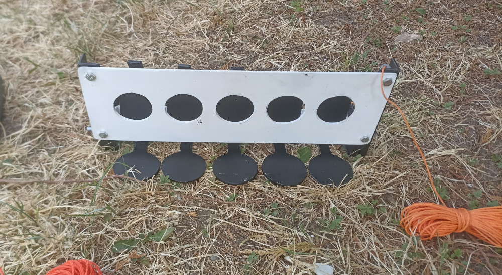 Biathlon airgun target by Gr8fun Targets